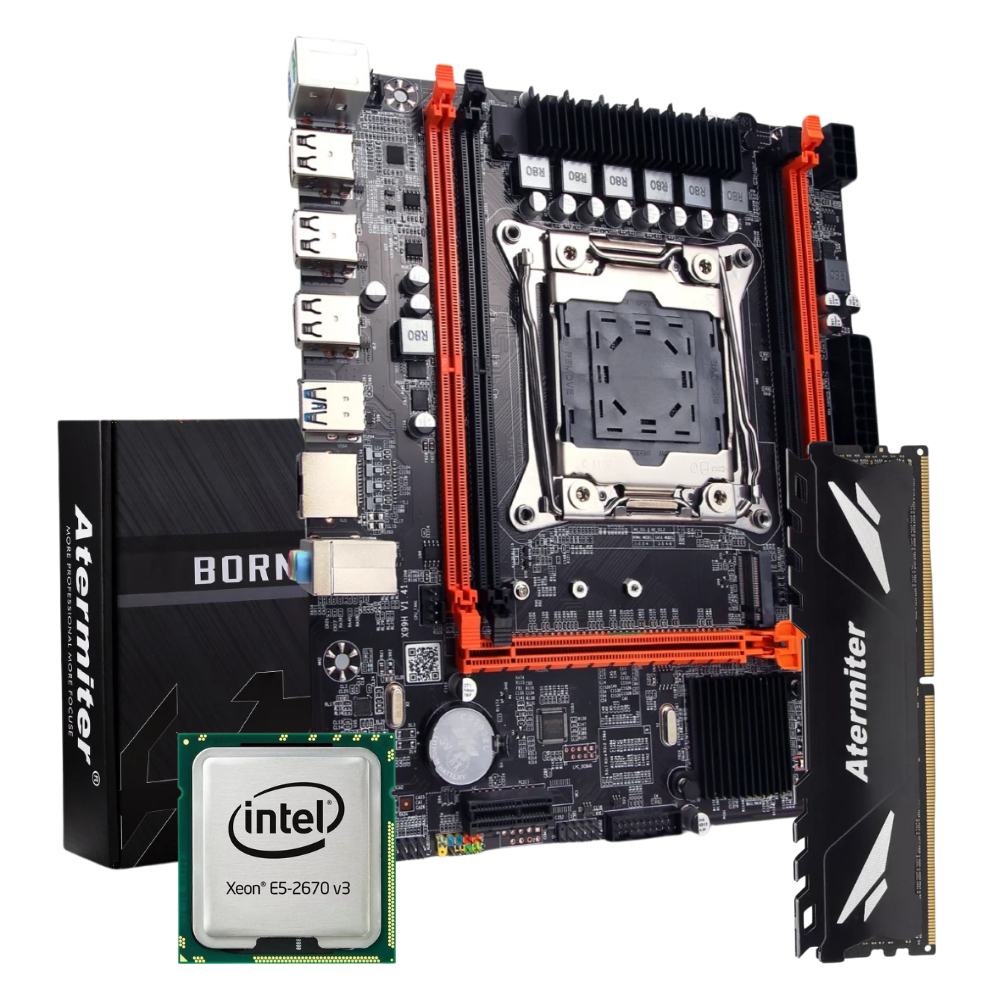 Kit Intel Xeon X Placa M E Atermiter D Processador Xeon E V