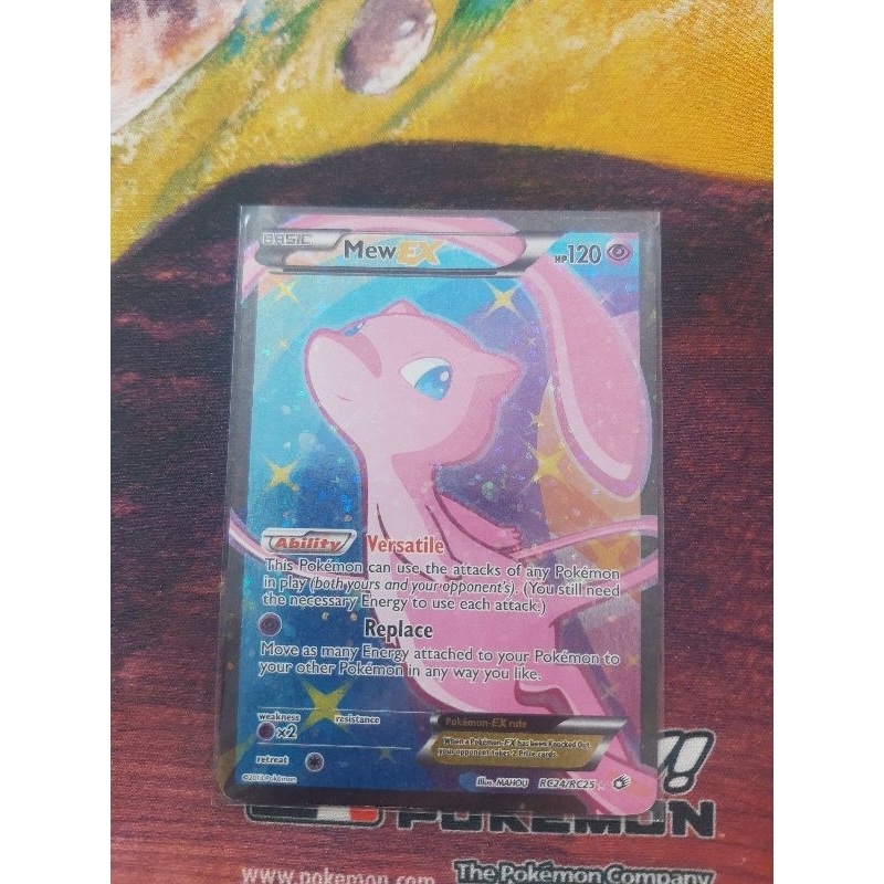 Carta Pokemon Mew EX Original Shopee Brasil