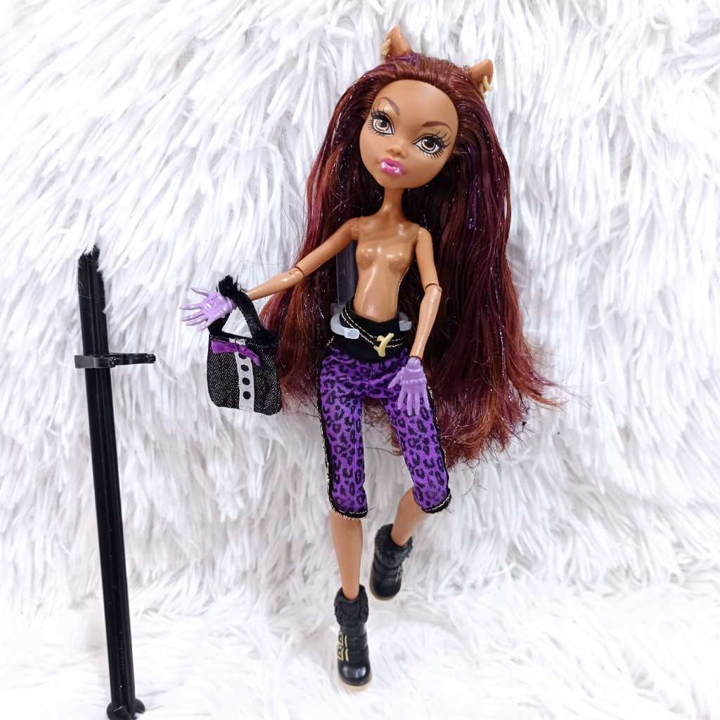 Boneca Monster High Clawdeen Wolf Shopee Brasil