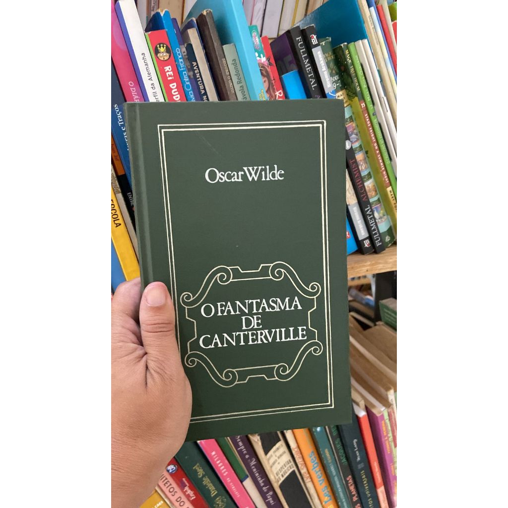 O Fantasma De Canterville Livros De Capa Comum Autor Oscar Wilde