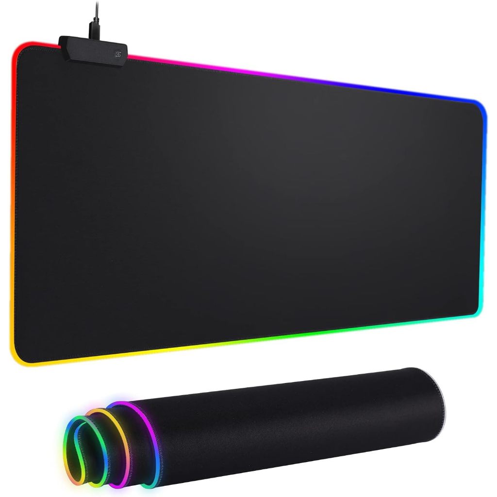 Mousepad Gamer Grande Rgb Experi Ncia De Jogo Imersiva X