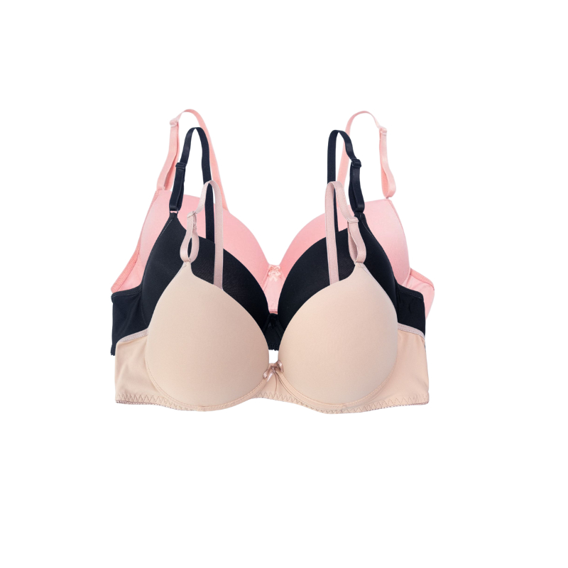 Kit 3 Sutiã Bojo Lingerie Soutien Direto Da Fábrica Shopee Brasil