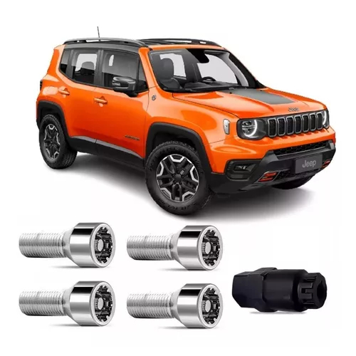 Parafuso Roda Antifurto Jeep Renegade 2019 2020 2021 2022 Shopee Brasil