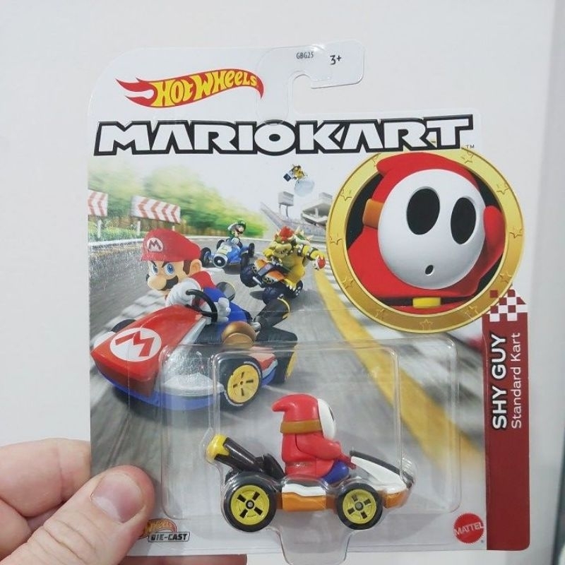 Mariokart Light Blue Shy Guy Hot Wheels B Dasher Standar Shopee Brasil