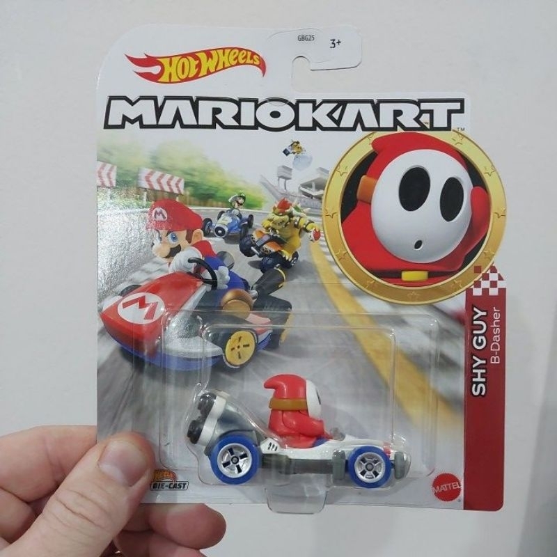 Mariokart Light Blue Shy Guy Hot Wheels B Dasher Standar Shopee Brasil