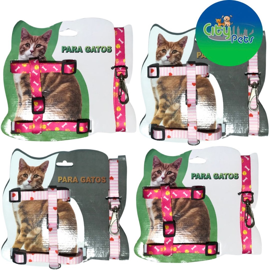 Coleira Peitoral Gato Guia Regulagem Confort Vel Shopee Brasil