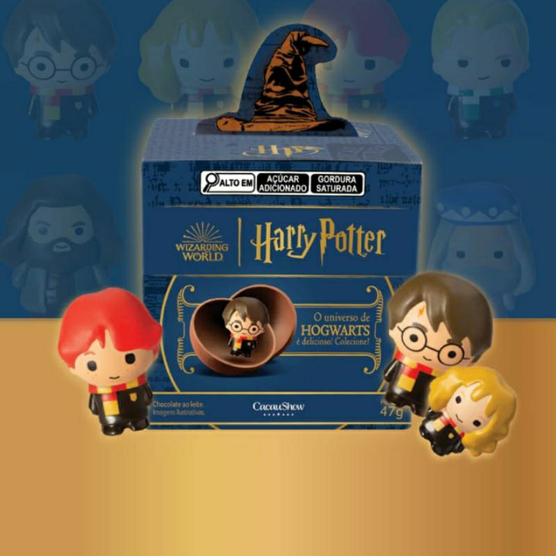 Harry Potter Cacau Show Enigma Acompanha Caixa Chocolate E