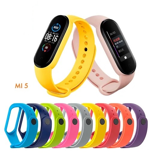 Kit 3 Pulseiras PRETAS Qualidade PREMIUM Para Mi Band 3 4 5 6 7