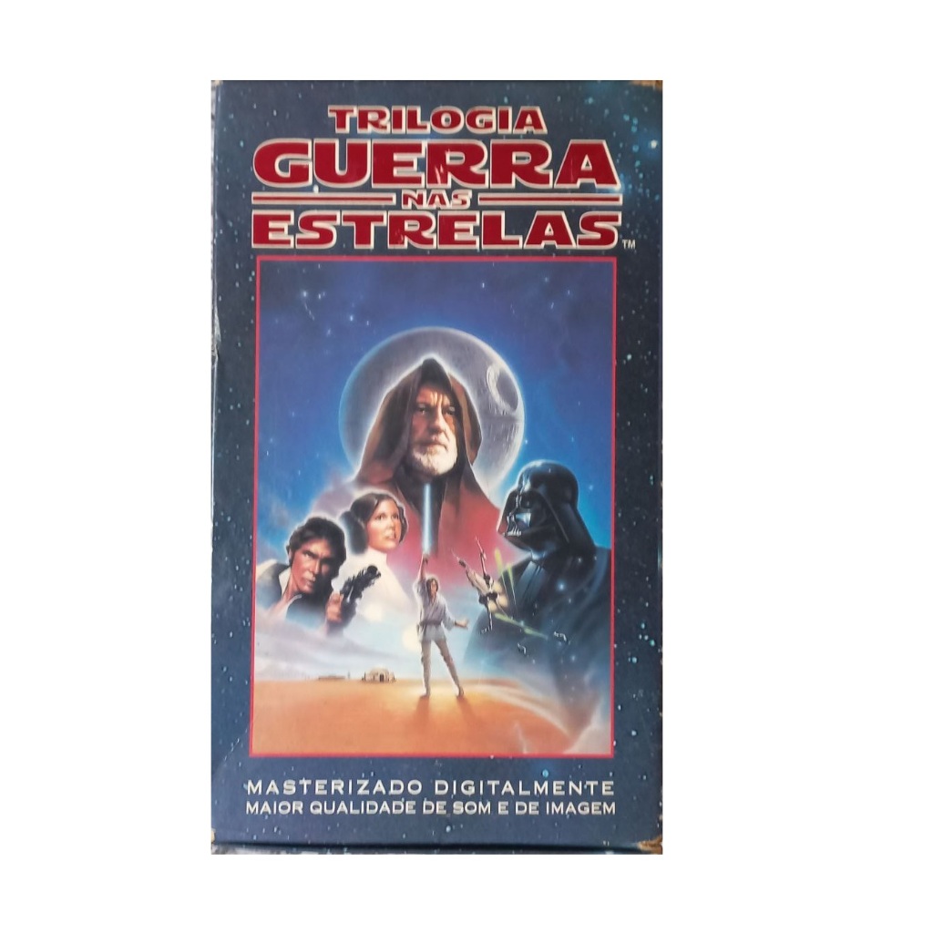 Box Trilogia Filme Guerra Nas Estrelas Vhs Shopee Brasil