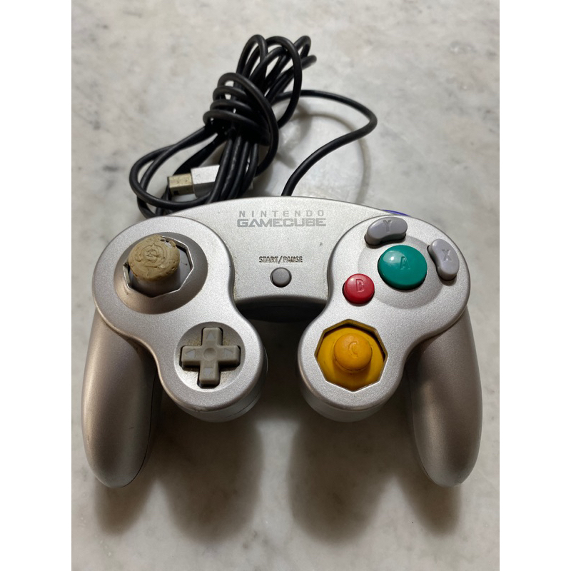 Controle Gamecube Prata Original Shopee Brasil