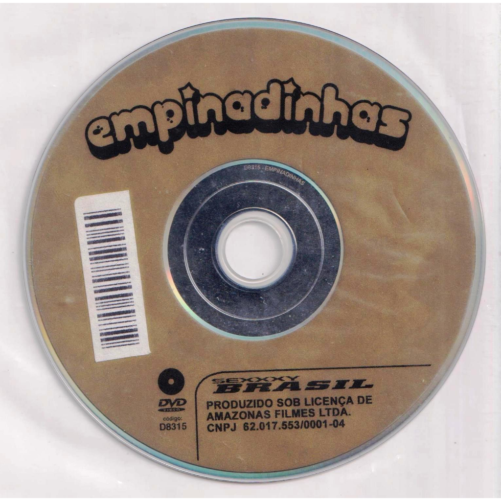 Dvd Empinadinhas Sexxxy Brasil Filme Nacional Porn Somente O Disco