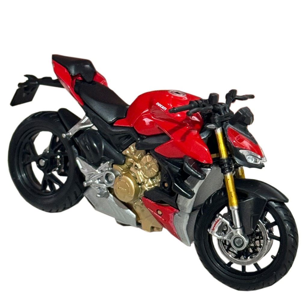 Miniatura Moto Ducati Super Naked V4 S 1 18 Wheelers Maisto Shopee Brasil