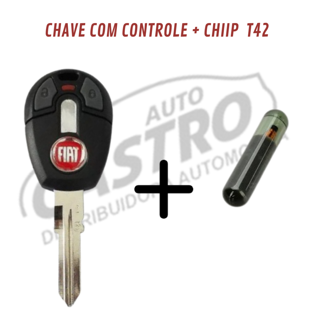 Chave Gaveta Controle Alarme Positron Chip Fiat Uno Palio Strada