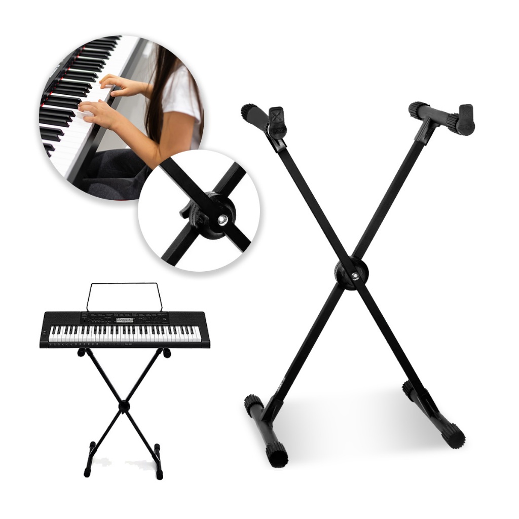 Suporte Teclado Musical Yamaha Casio Roland Ibox X10 Em X Shopee Brasil