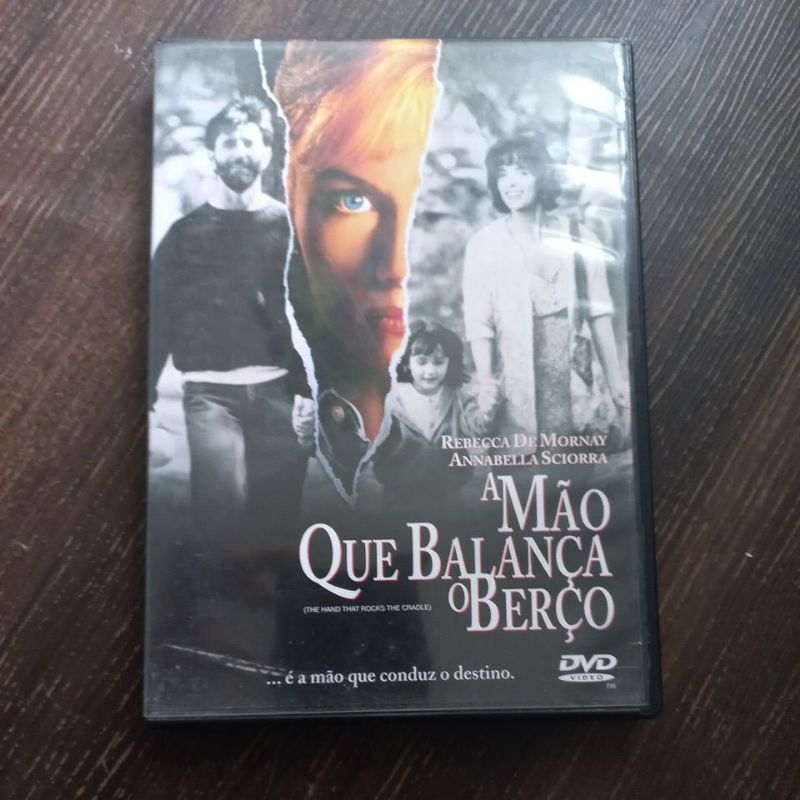 DVD A Mão que Balança o Berço 1992 Original Buena Vista Shopee Brasil