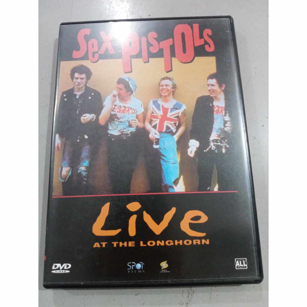 DVD Sex Pistols Live At The Longhorn Shopee Brasil