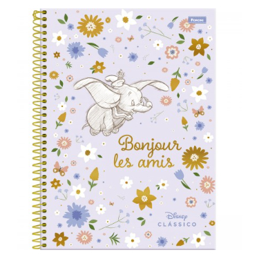 Caderno Universit Rio Mat Rias Capa Dura Disney Cl Ssico Foroni