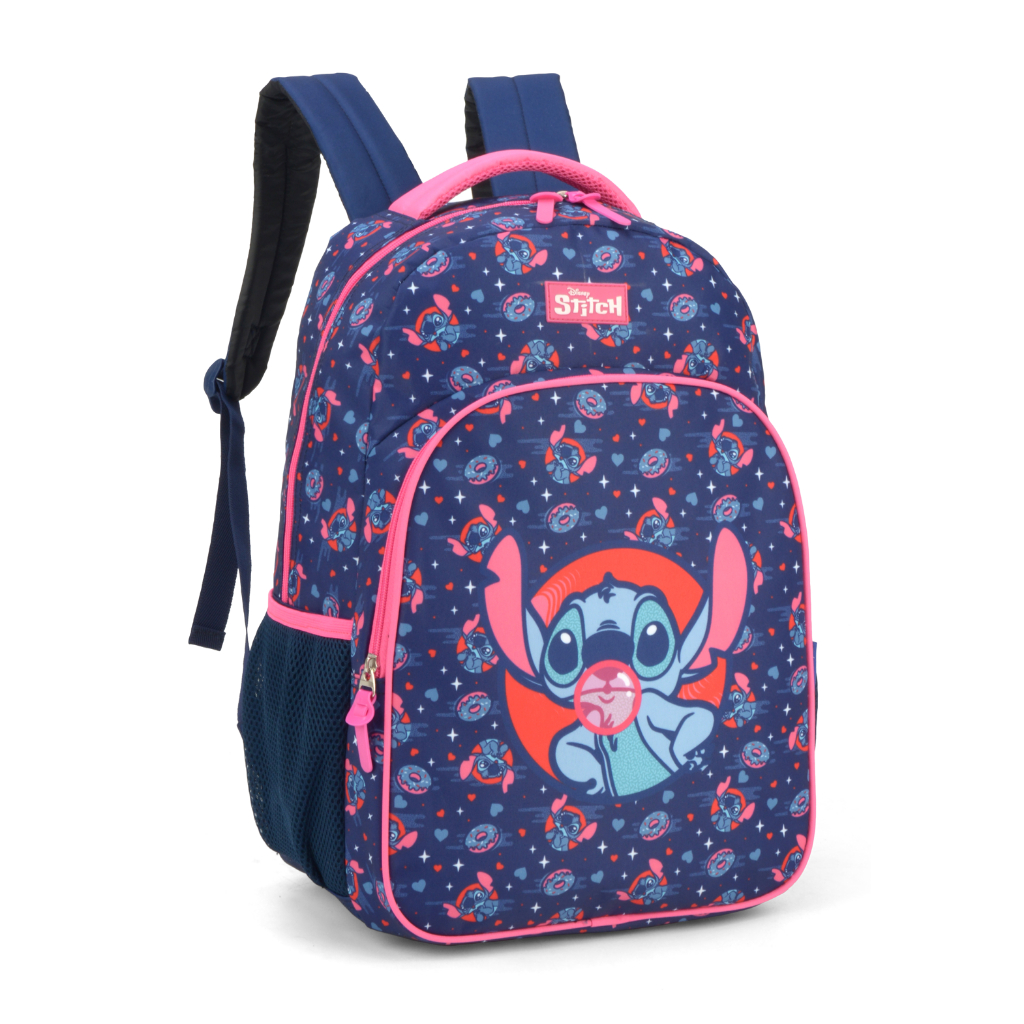 Mochila Escolar Stitch Luxcel Shopee Brasil