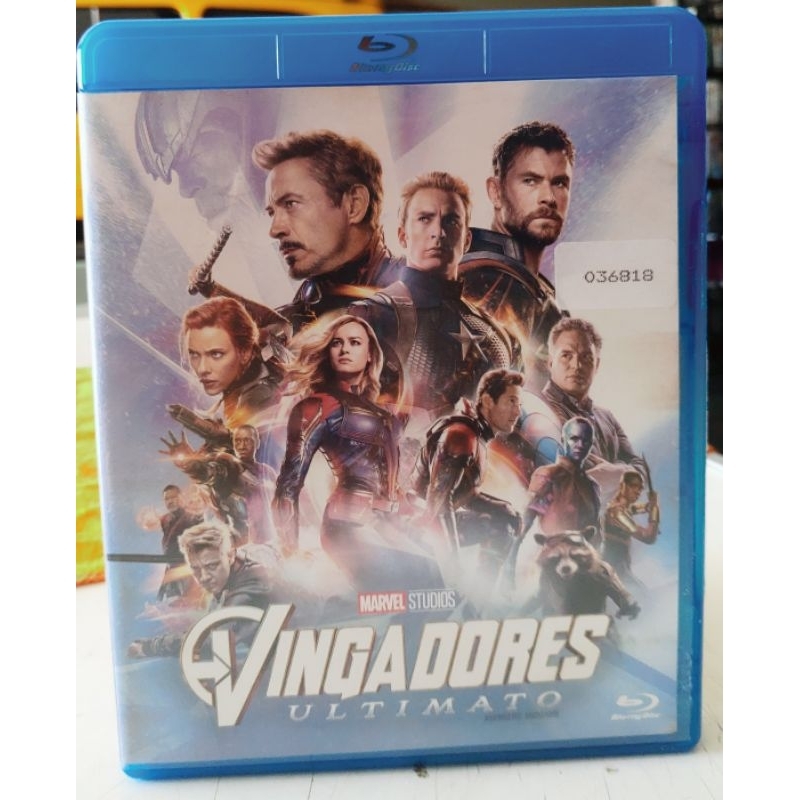 Blu Ray Vingadores Ultimato Original Shopee Brasil