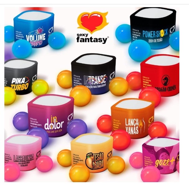 Kit Bolinhas Explosivas Pulse Funcionais Unidades Sexy Fantasy Sex Shop Shopee Brasil