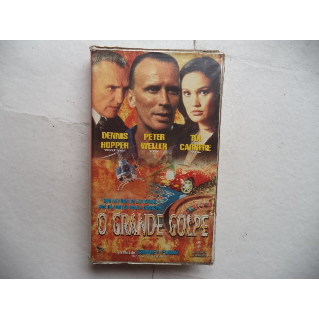 Fita Vhs O Grande Golpe Original Legendado Shopee Brasil