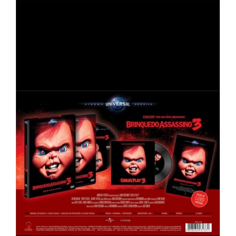 DVD Brinquedo Assassino 3 Shopee Brasil