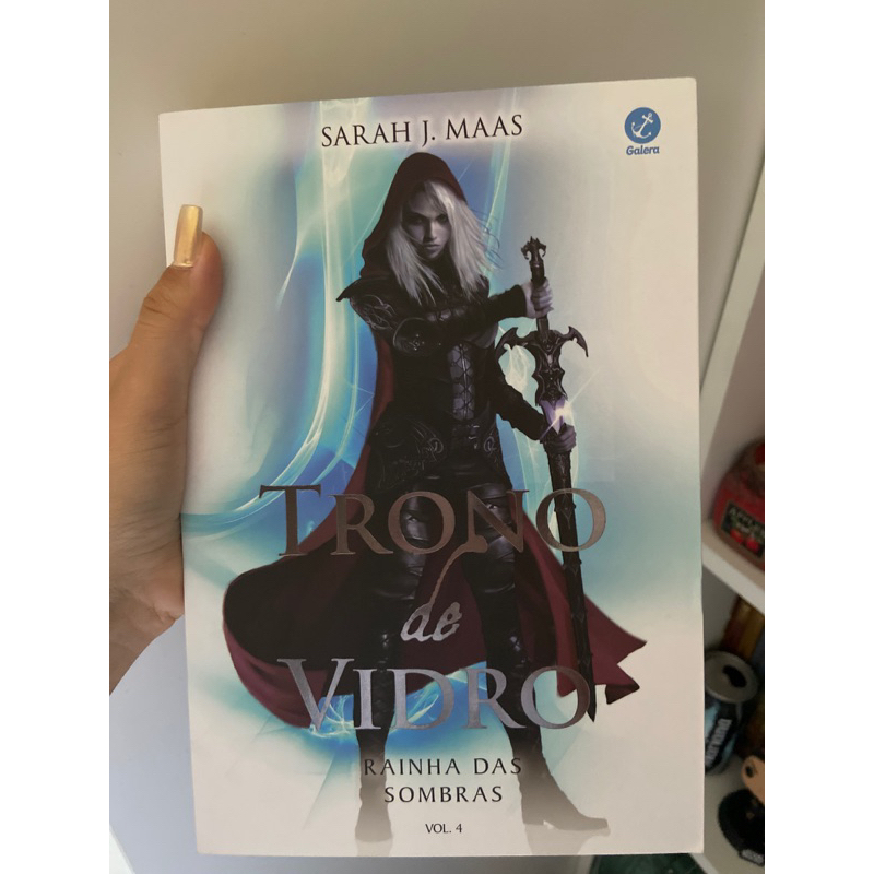 Livro Trono De Vidro Vol 4 Rainha Das Sombras Shopee Brasil