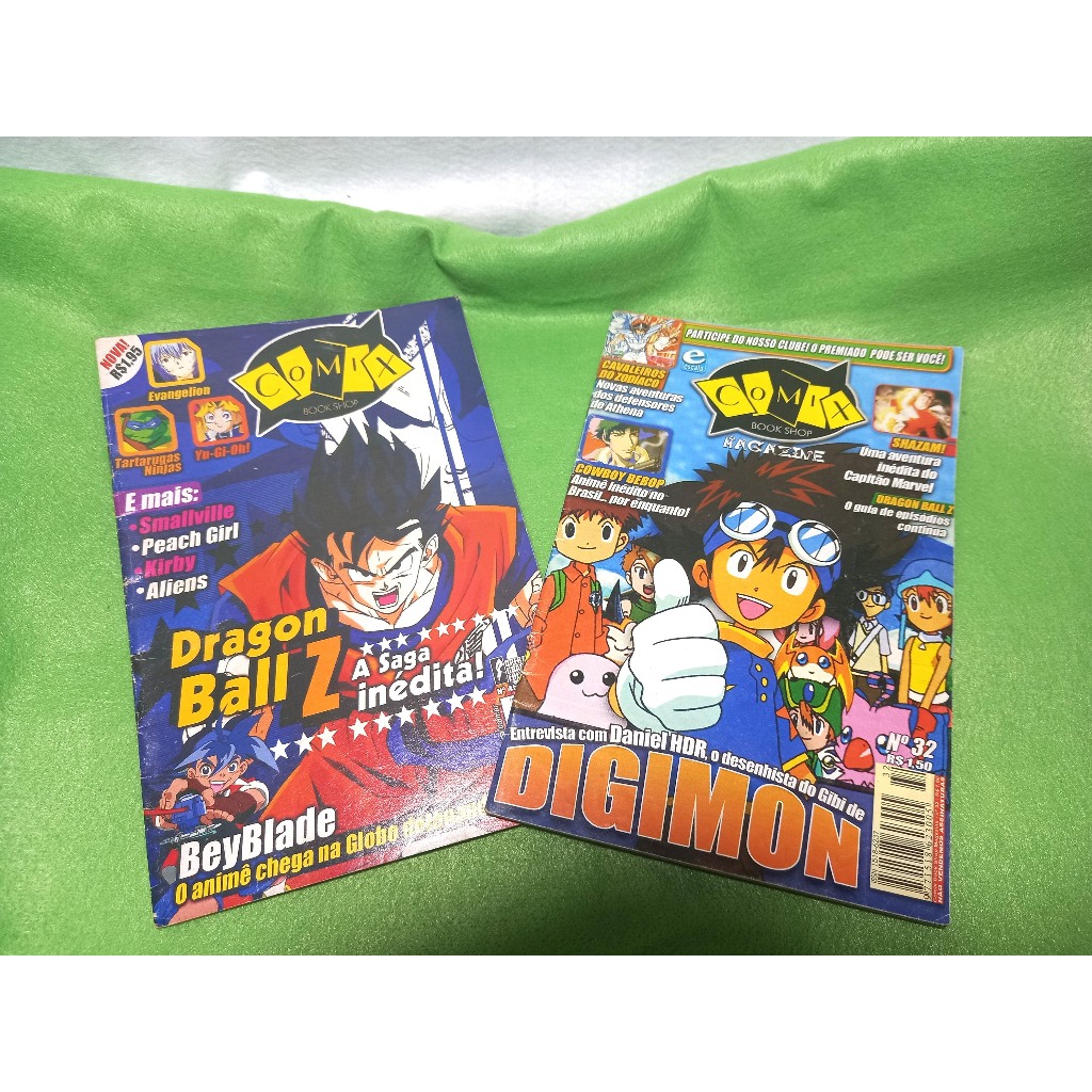 Revistas Antigas Anime Do E Comix Book Shop Shopee Brasil