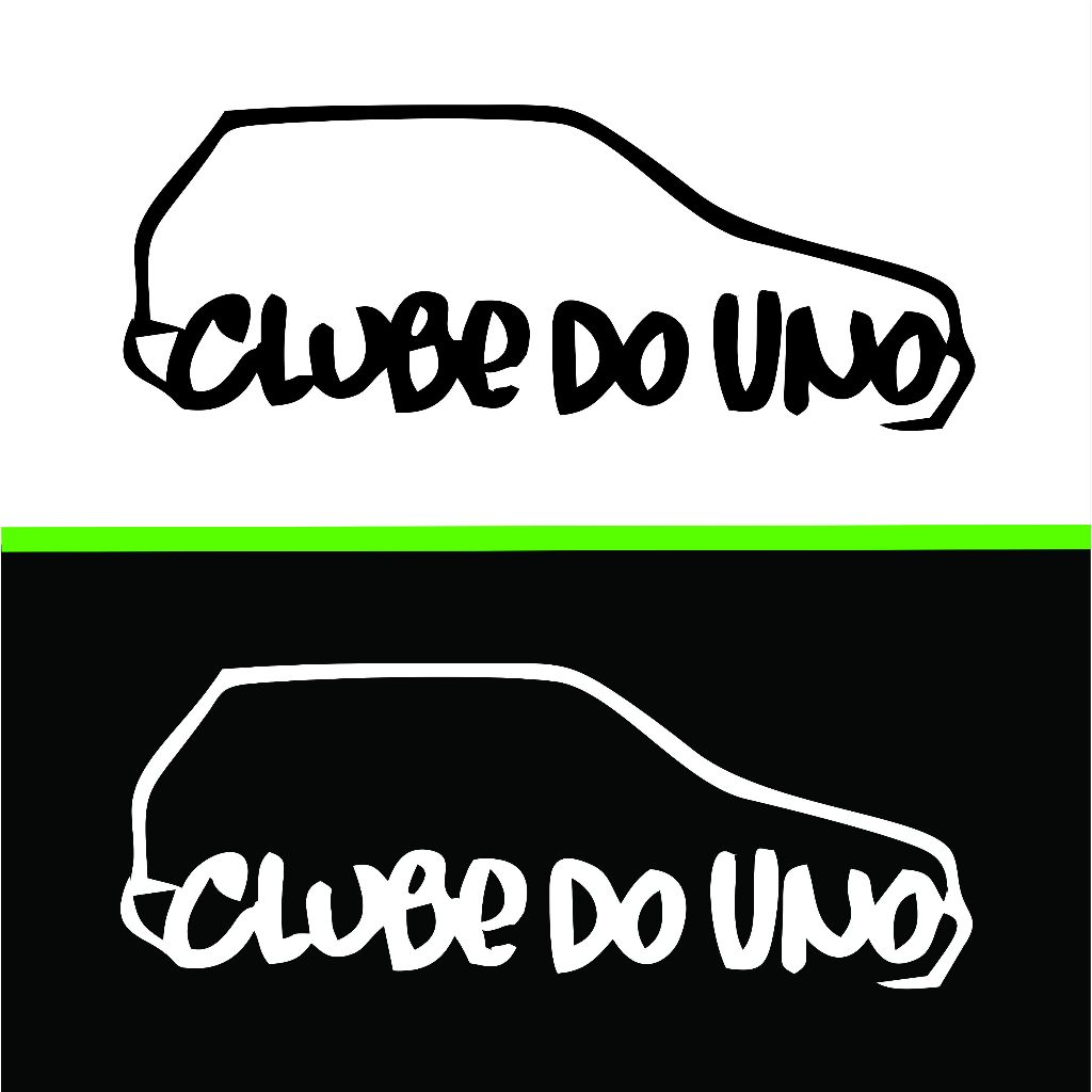 Adesivo Clube Do Uno Pequeno Adesivos Fiat Uno Fire Way Mille