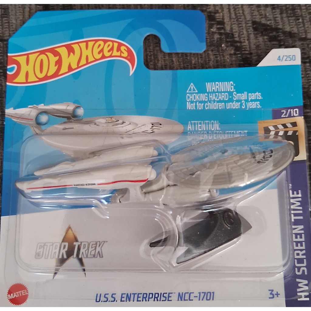Hot Wheels U S S Enterprise NCC 1701 Star Trek Shopee Brasil