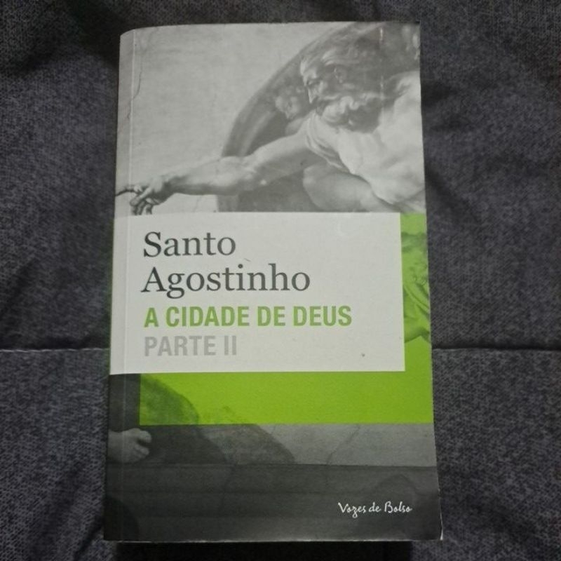 Livro A Cidade De Deus Parte Santo Agostinho Shopee Brasil