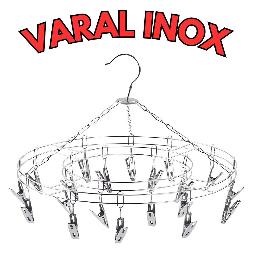 Varal De Calcinha Inox Prendedor Varal De Roupa Intima Shopee Brasil