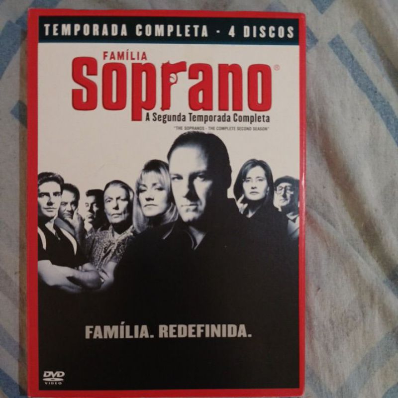 Dvds Segunda Temporada Fam Lia Soprano Shopee Brasil