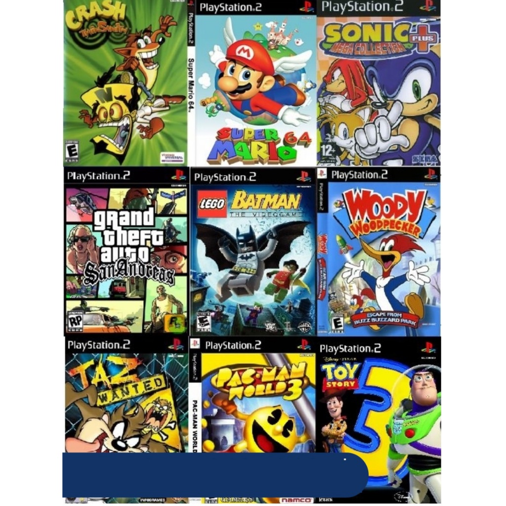 3 Jogos Ps2 A Sua Escolha Shopee Brasil