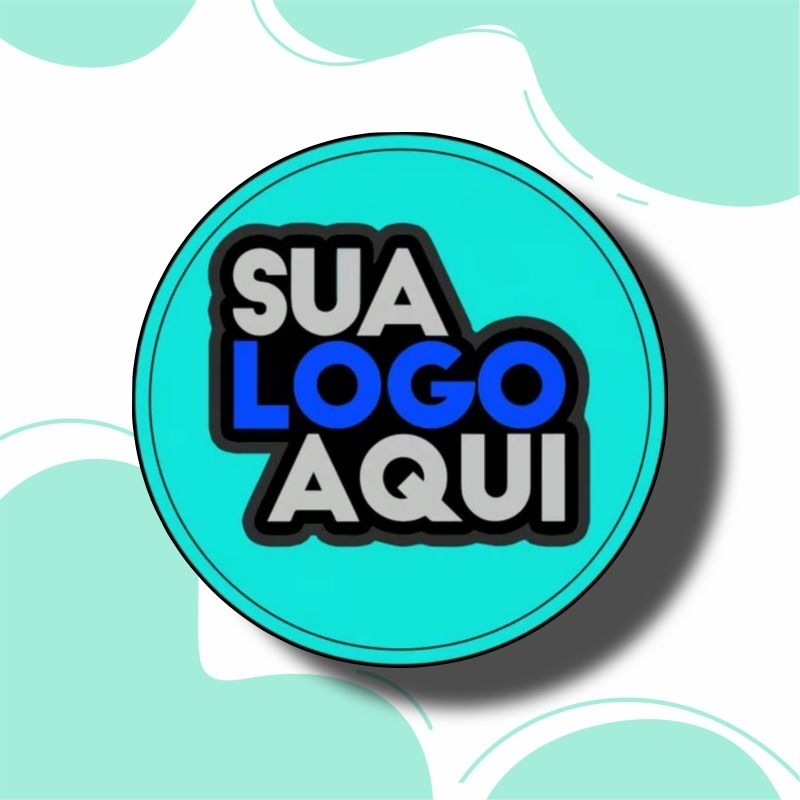 100 Adesivos Personalizados 4 5x4 5cm Leia a Descrição Shopee Brasil