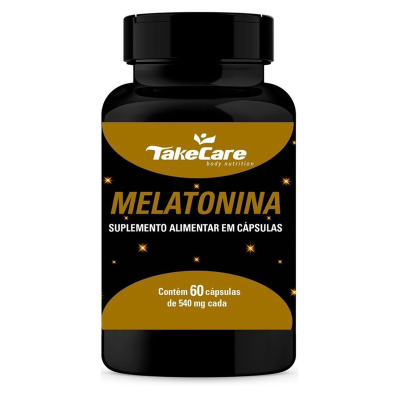 Melatonina Vitamina Take Care 540mg Suplemento 60 Cáps Shopee Brasil