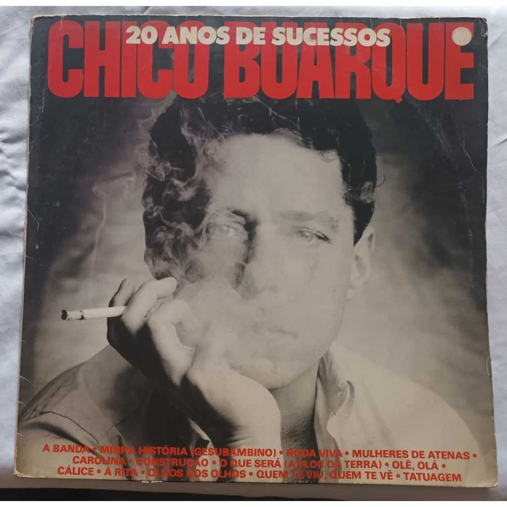 Lp Chico Buarque Anos De Sucessos Disco Vinil Shopee Brasil