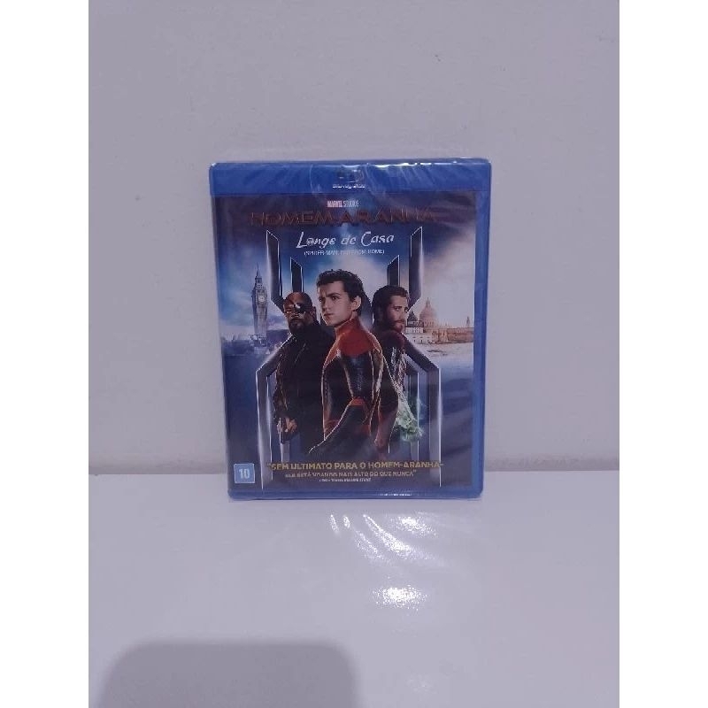 Blu Ray Homem Aranha Longe De Casa Original Lacrado Shopee Brasil