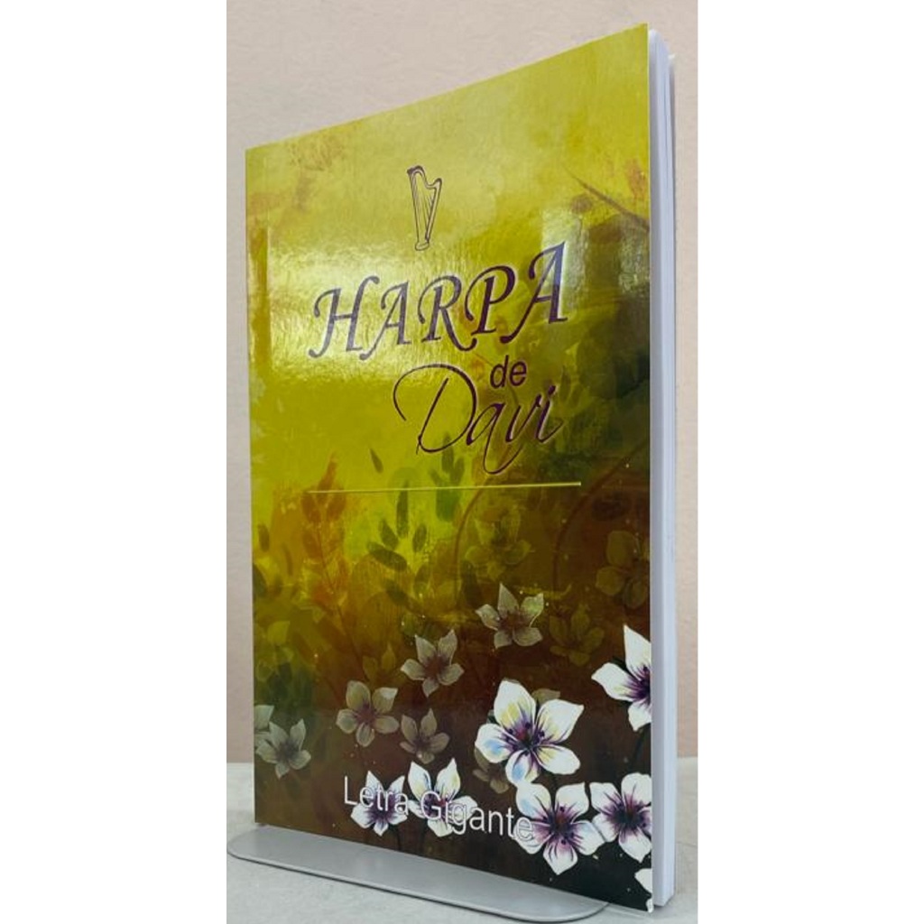 Harpa De Davi Letra Gigante Capa Brochura Sakura Shopee Brasil