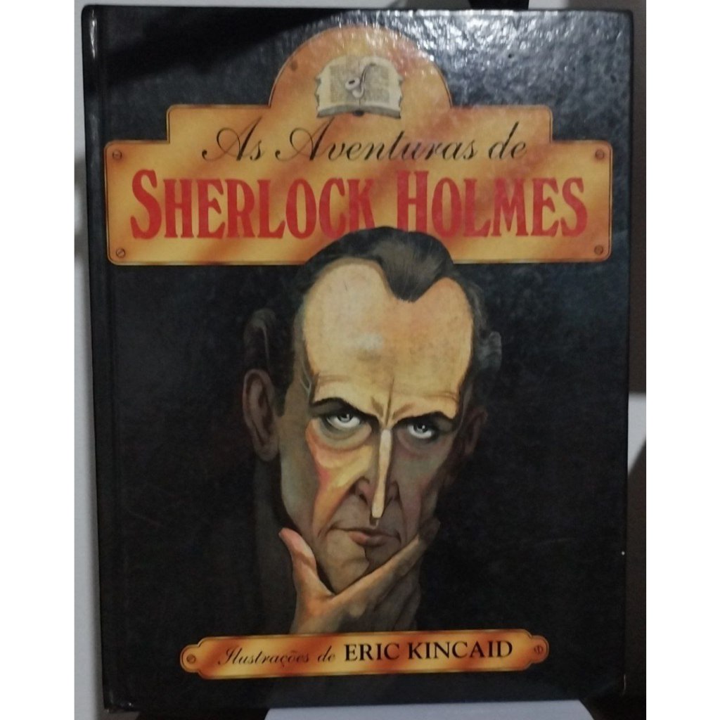 As Aventuras De Sherlock Holmes Capa Dura Raro Exemplar