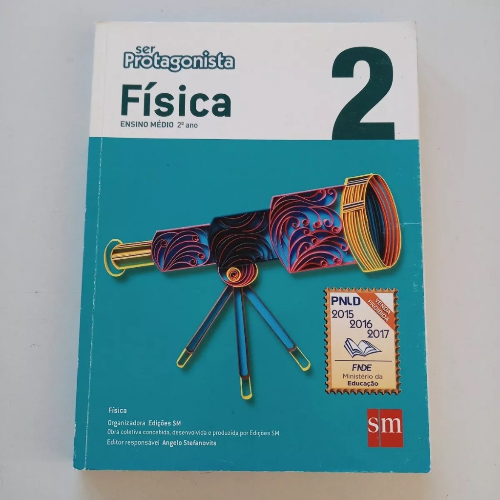 Livro Ser Protagonista F Sica Ensino M Dio Sm Shopee Brasil