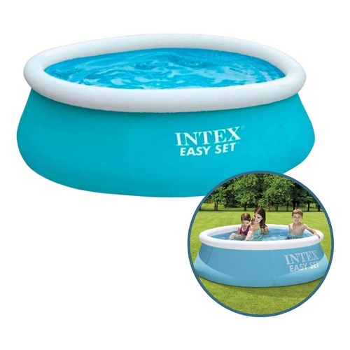 Piscina Infl Vel Redonda Familiar Crian A Litros Pvc Divers O