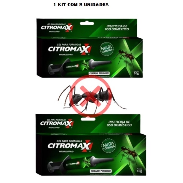 KIT 2 CITROMAX MATA FORMIGA 10G Shopee Brasil