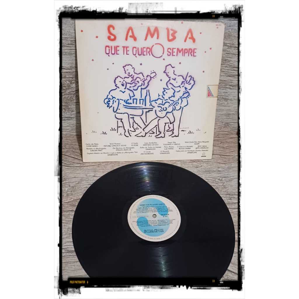 Lp Vinil Samba Que Te Quero Sempre Shopee Brasil