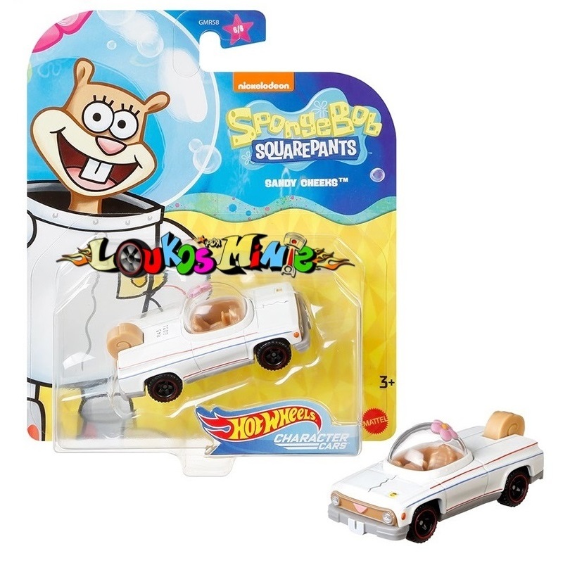 Hot Wheels Spongebob Squarepants Sandy Cheeks Lacrado Shopee Brasil
