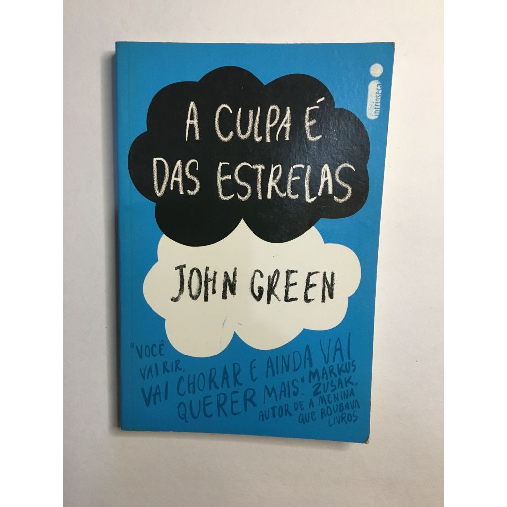 A Culpa Das Estrelas John Green Shopee Brasil