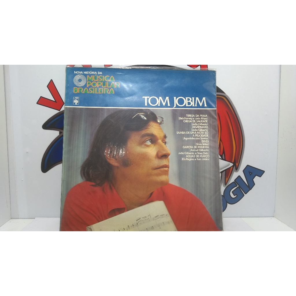 Lp Antonio Carlos Jobim Da Cole O Nova Historia Da Musica Popular