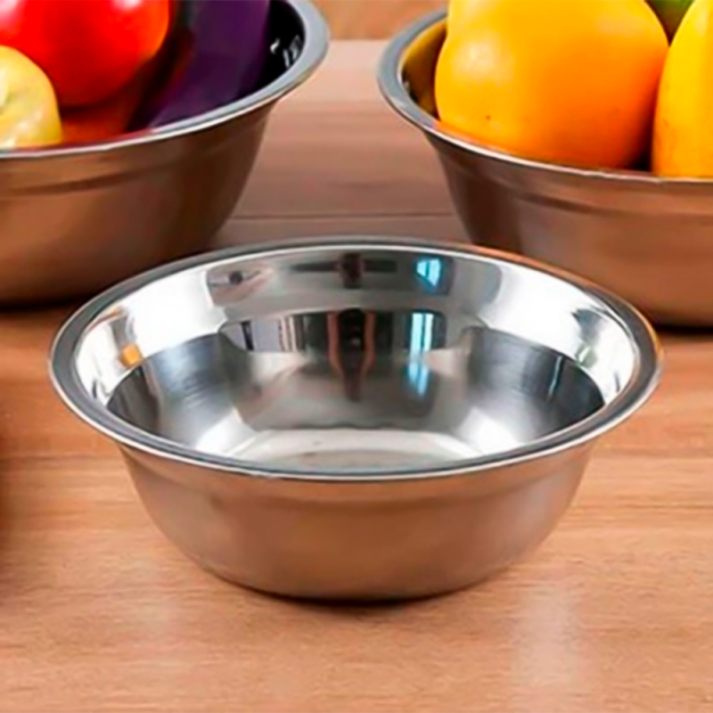 TIGELA BOWL SALADEIRA EM INOX MULTIUSO 14CM Shopee Brasil