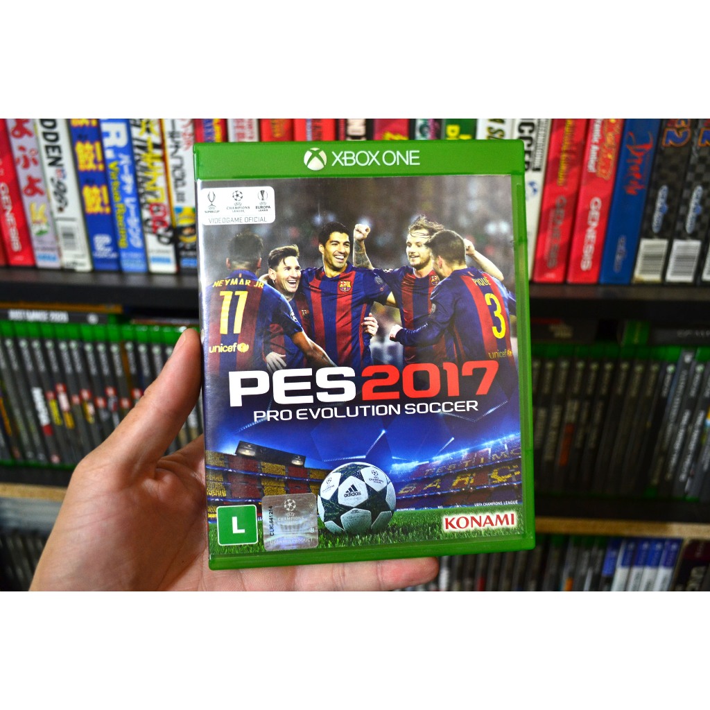 Pes 2017 Pro Evolution Soccer Xbox One Midia Fisica Shopee Brasil