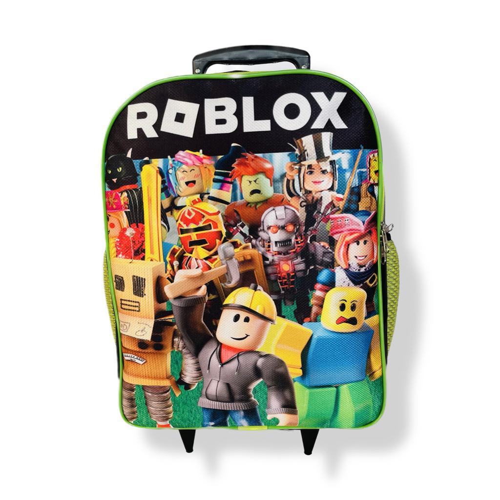 Mochila Escolar Infantil De Rodinhas Roblox G A Shopee Brasil